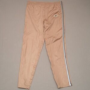 Vintage 80s Nike PR Training Jogger Adult L Gold Reflective Stripe Gore Tex Pant